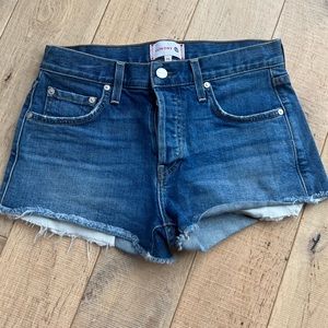 SUNDRY Exposed Pocket LOVE Denim Jeans Shorts 26